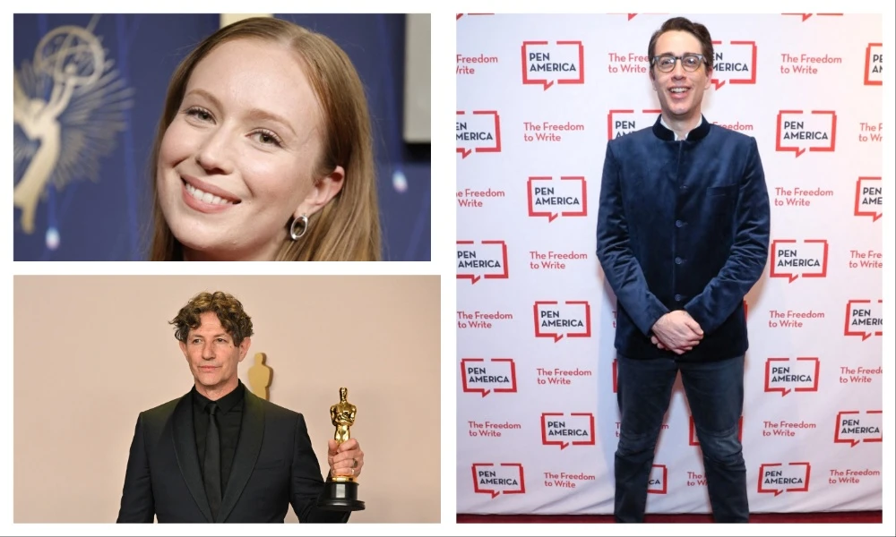 Signatories include Emmy winner Hannah Einbinder, Oscar-winning filmmaker Jonathan Glazer, and Pulitzer Prize winner Benjamin Moser. (File/AFP)