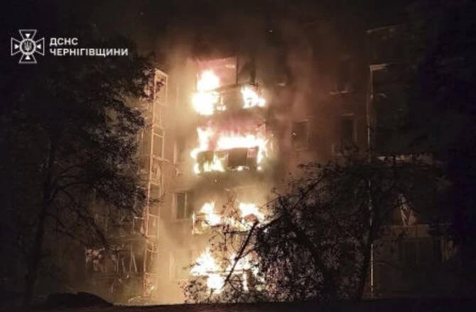 From fuel guzzled by fighter jets to wildfires sparked by shelling, the war in Ukraine has created vast amounts of planet-warming emissions, according to a new study that says Russia should pay for the damage to the global climate. (AP/File)