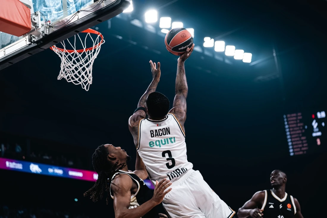 Dubai Baskte ball lost 83-79 to LDLC ASVEL in Villeurbanne on Thursday night. (SUPPLIED)