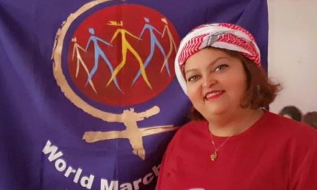 The head of the ATFD, Raja Dahmani said Friday that she received a "decision from the authorities ordering the suspension of its activities for one month" because it had violated regulations governing associations. (X/@WorldMarchWomen)