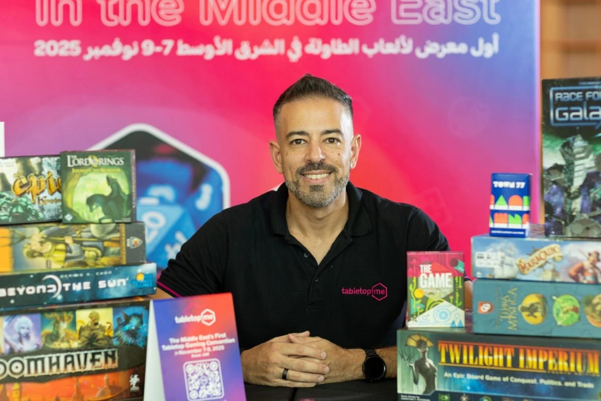 Mark Azzam is the founder of Tabletop.me. (Supplied)
