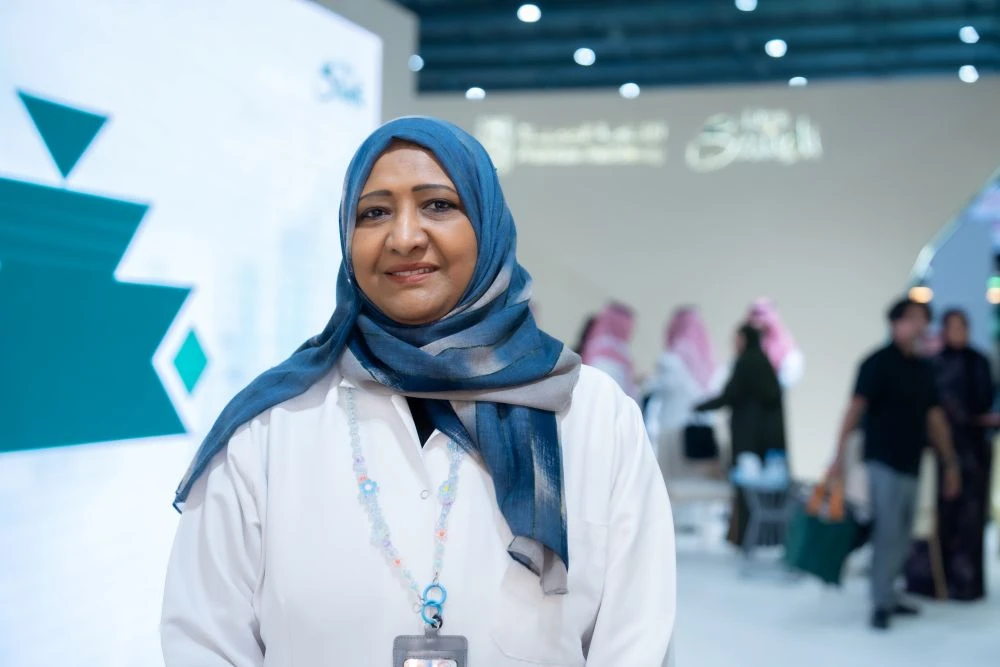 Dr. Seham Othman Omar, an associate consultant in the pediatric cardiology department at the National Guard Hospital in Riyadh. (AN Photo/Huda Bashatah)