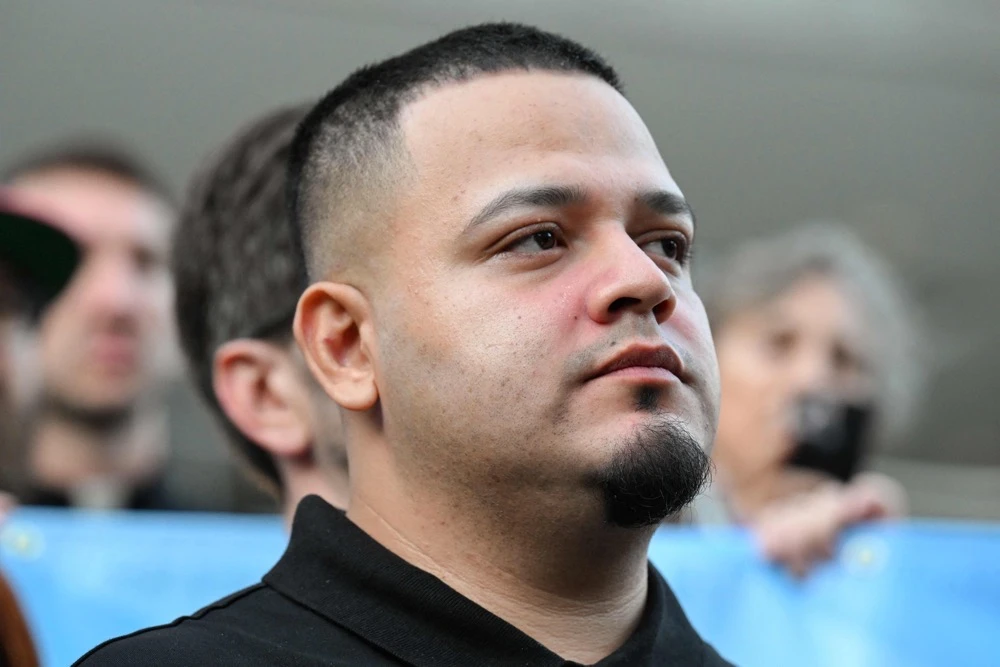 Salvadoran migrant and US resident Kilmar Abrego Garcia. (AFP)