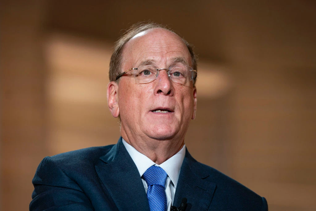 Larry Fink, chairman and CEO of BlackRock. Getty