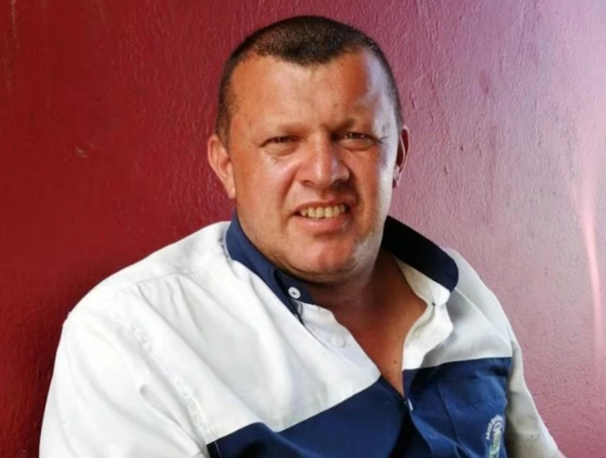 Costa Rican Randall Gamboa, 52, was detained by US immigration authorities in December 2024 in good health, his family has told local media. (X/@oariascr)