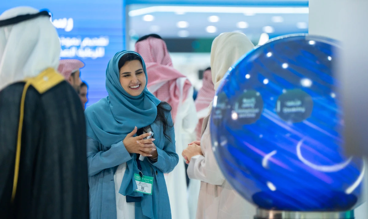 The Global Health Exhibition runs from Oct. 27 to Oct. 30 in Riyadh. (AN photo by Huda Bashatah)