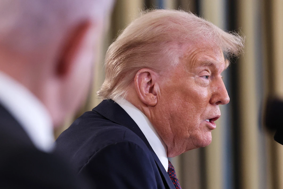 Trump has succeeded in silencing opponents of his plan from different powers — not just convincing them (File/AFP)
