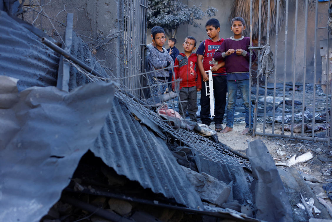 The Palestinian territory has been devastated by the war that broke out on Oct. 7, 2023 with Hamas’s attack on Israel. (Reuters)