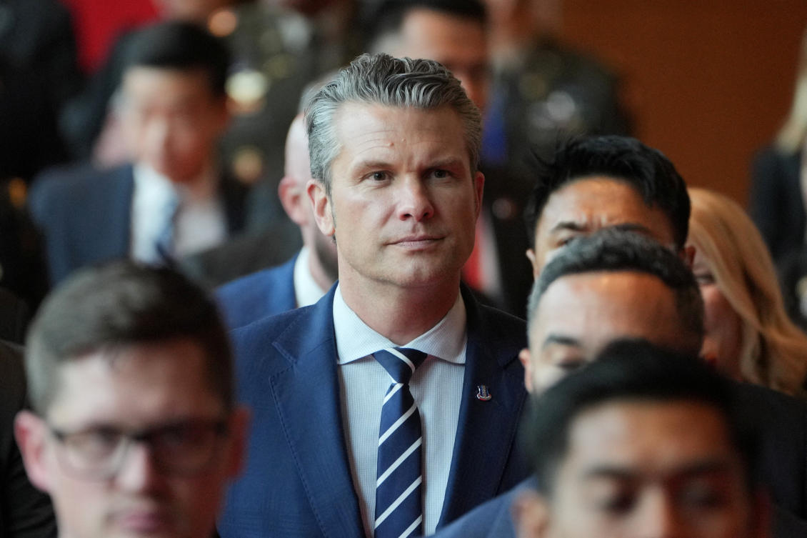 US Defense Secretary Pete Hegseth criticized Beijing’s recent declaration of Scarborough Shoal, which China forcefully seized from the Philippines in 2012, as a ‘nature reserve.’ (Reuters)