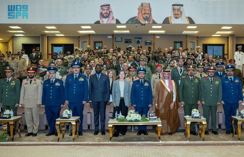 The 18th Senior Workshop on International Rules Governing Military Operations began in Riyadh on Saturday — the first time the Kingdom has hosted the event. (SPA)