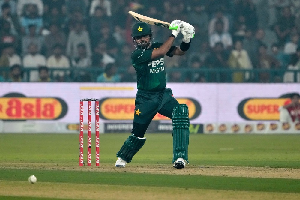 Azam smashed nine boundaries. (AP)
