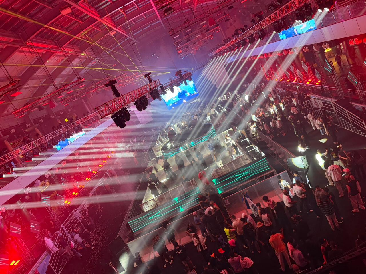 Shallal Theme Park in Jeddah was transformed into a retro candyland on Oct. 31 as BreakOut’s Sugarush Music Festival brought together a spectacular mix of music, color, and Halloween spirit. (AN Photo)