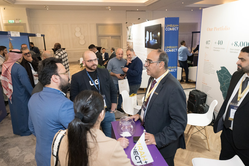 The fifth edition of Umrah+ Connect took place in central London on Sunday. (Umrah+ Connect)