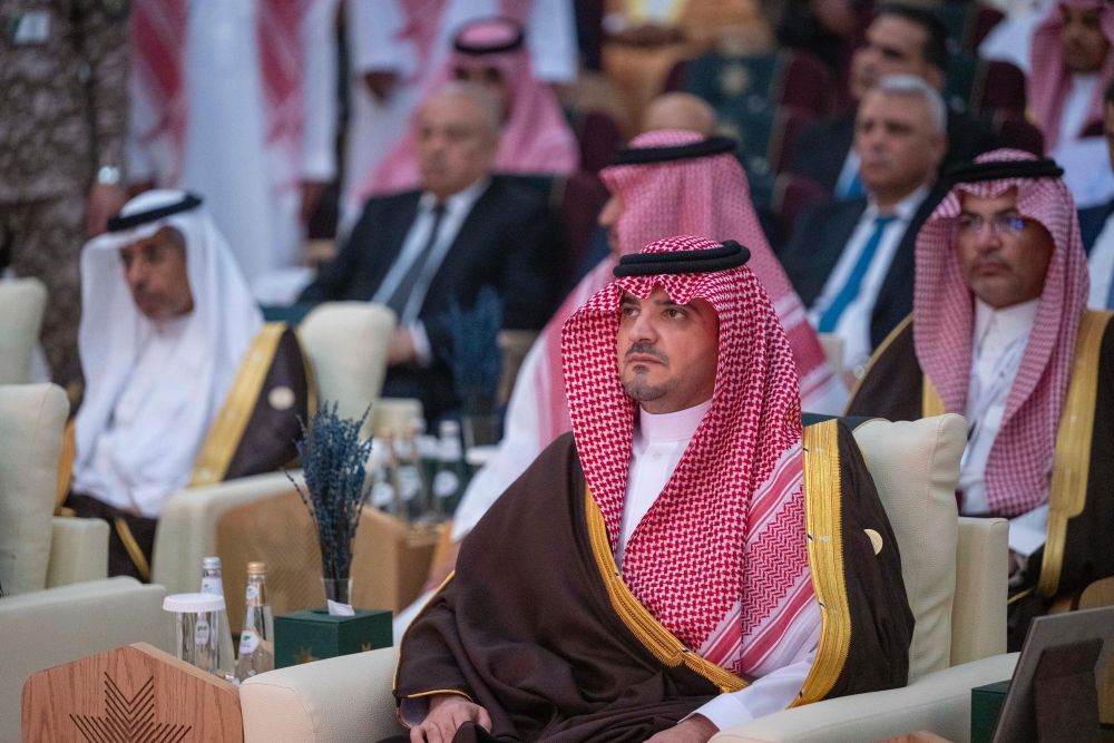The annual ceremony of Naif Arab University was held under the patronage of Prince Abdulaziz bin Saud bin Naif, minister of interior and chairman of the university’s Supreme Council. (Supplied)