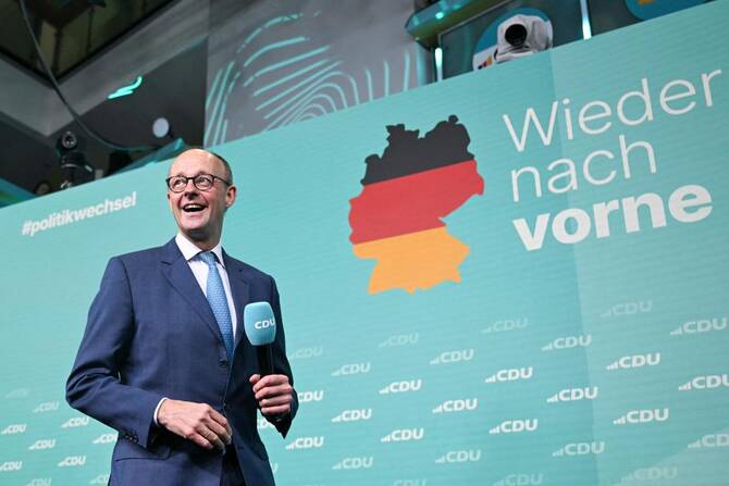 Syrians no longer have grounds for asylum in Germany now the civil war in their country is over, German Chancellor Friedrich Merz said, as his conservatives seek to fend off a surging far-right ahead of a slew of state elections next year. (AFP/File)