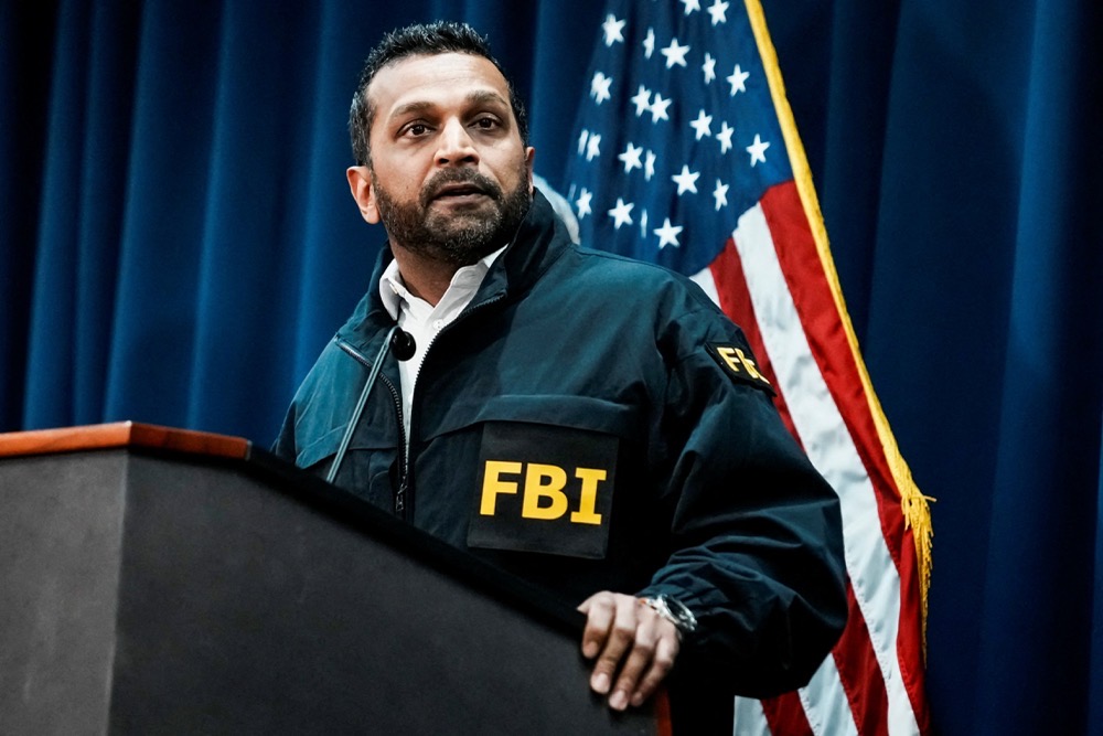 The terminations are part of a broader personnel upheaval under the leadership of FBI Director Kash Patel. (Reuters)