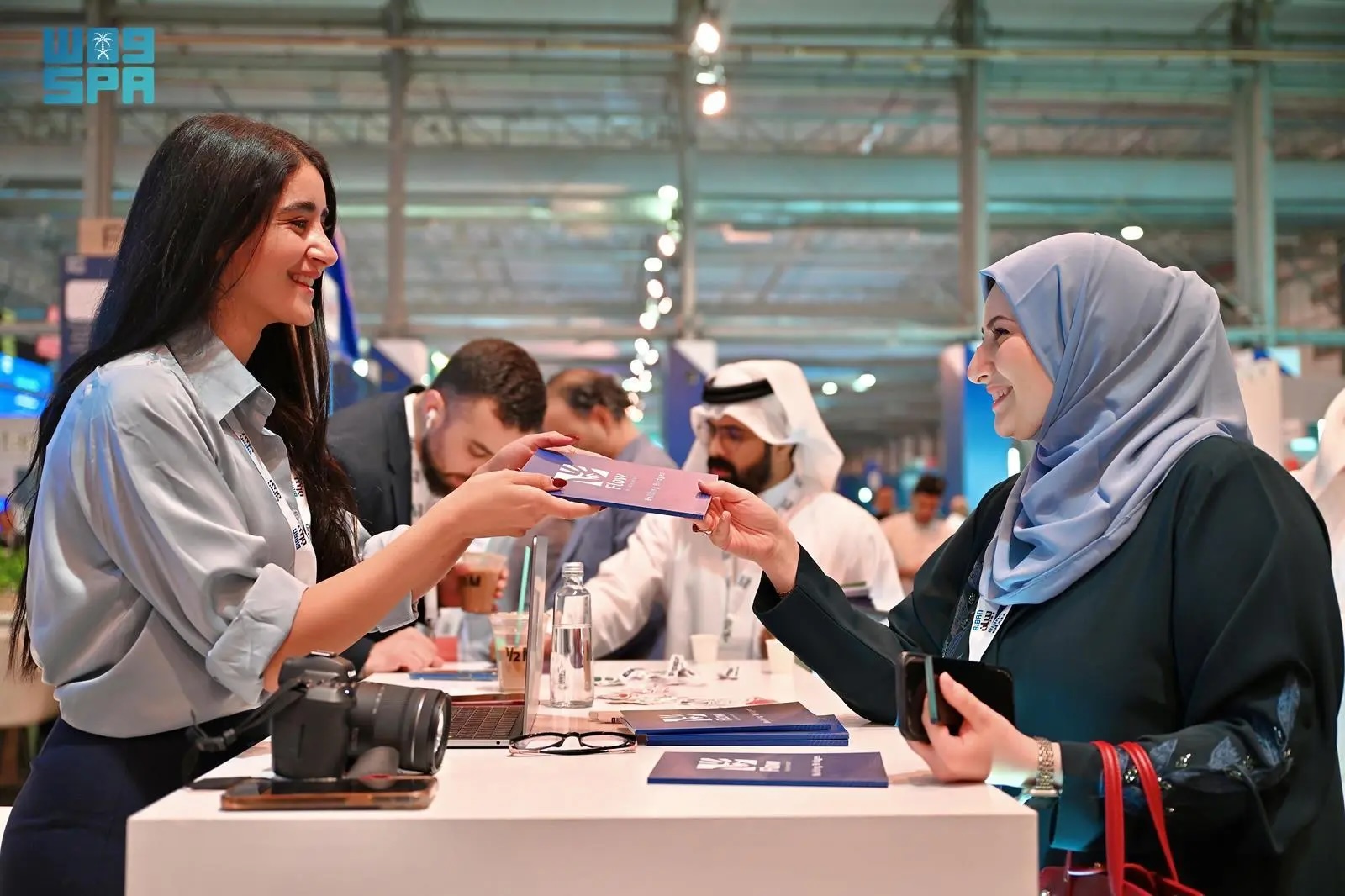 The presence reflects the growing role of women in Saudi Arabia’s entrepreneurial ecosystem, particularly across the technology, creative, and service sectors. SPA
