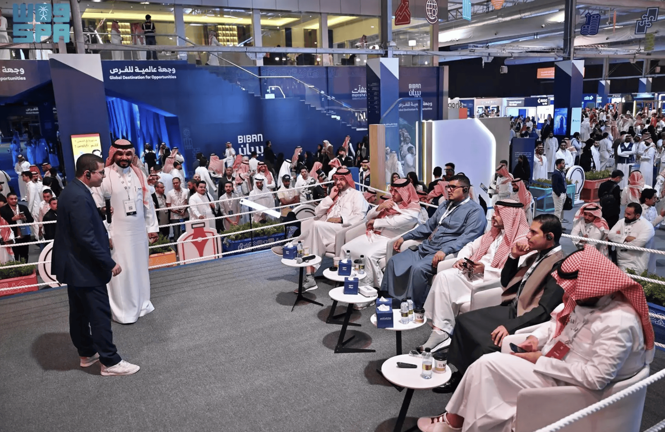 The Investors’ Arena is one of the forum’s key events. SPA