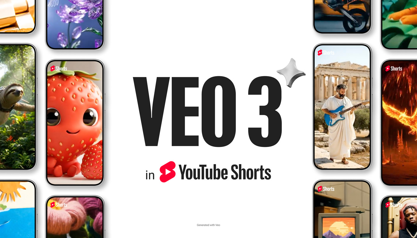 YouTube to roll out AI video generation model Veo 3 on Shorts in MENA