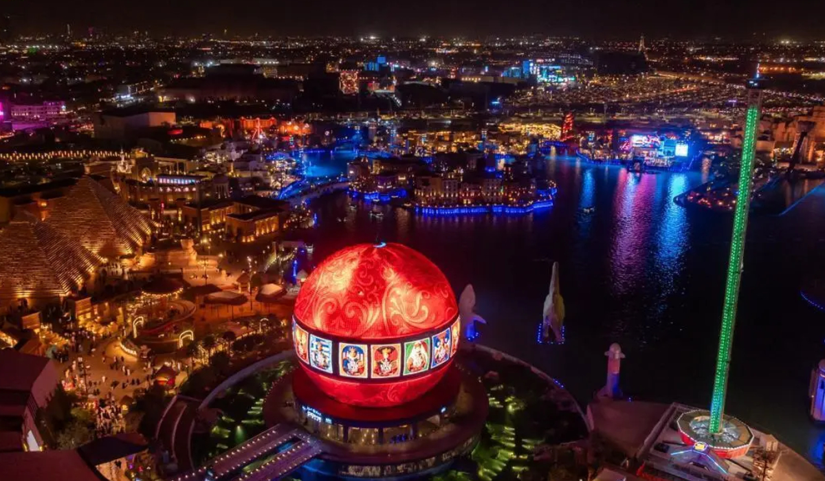 The zone will feature more than 15 main rides and 14 unique experiences, including the Viking Coaster, Phantom XXL, Top Spin, and a 50-meter-high bungee jump. (SPA)