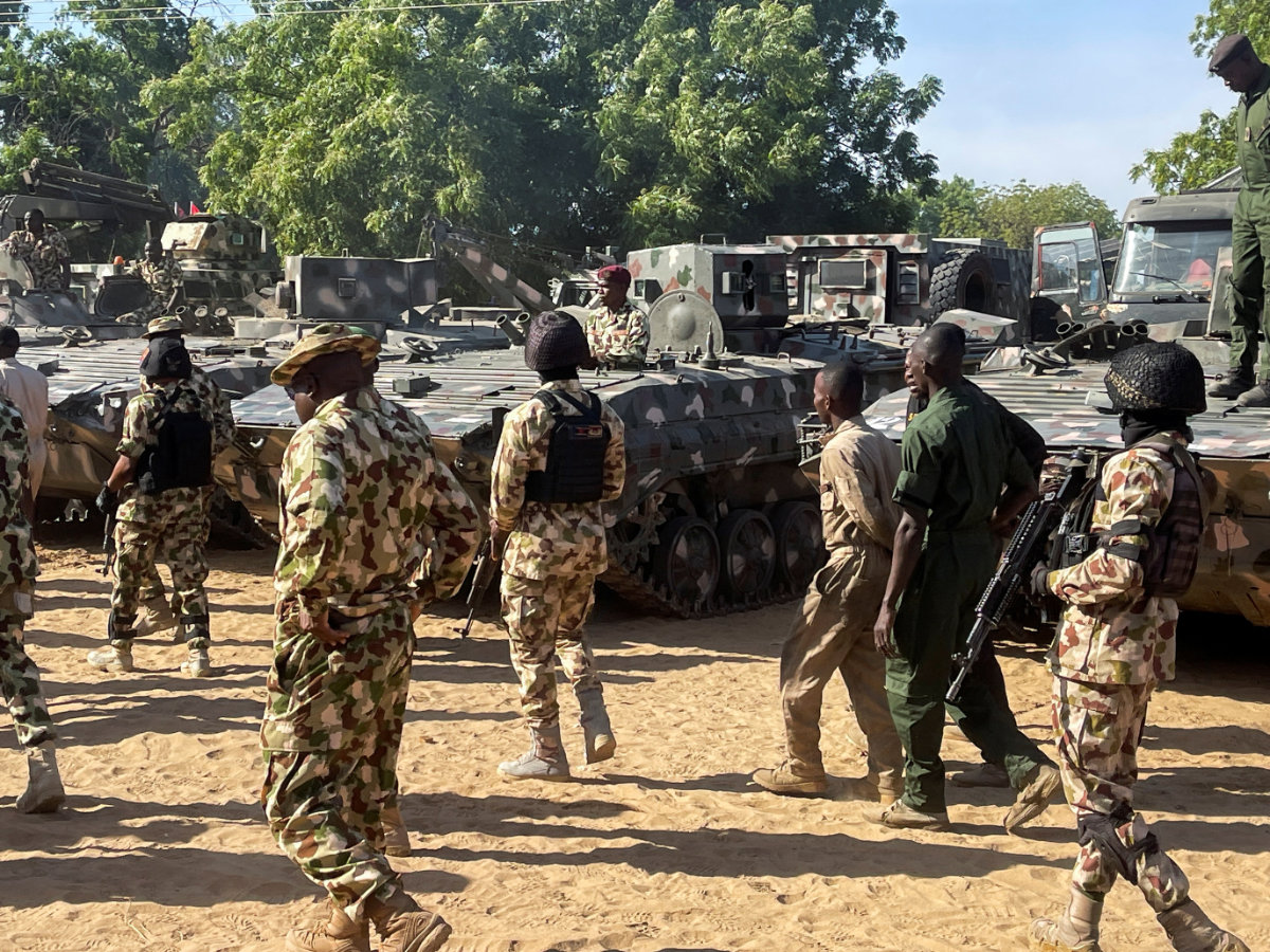 Nigeria’s army chief promises to step up anti-terror operations