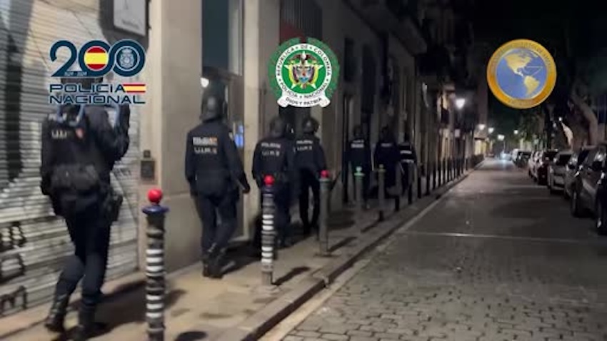 Spanish police arrested 13 people accused of belonging to the first cell of Venezuela’s ‘Tren de Aragua’ crime gang detected in Spain, following raids in five cities. (Thomson Reuters)