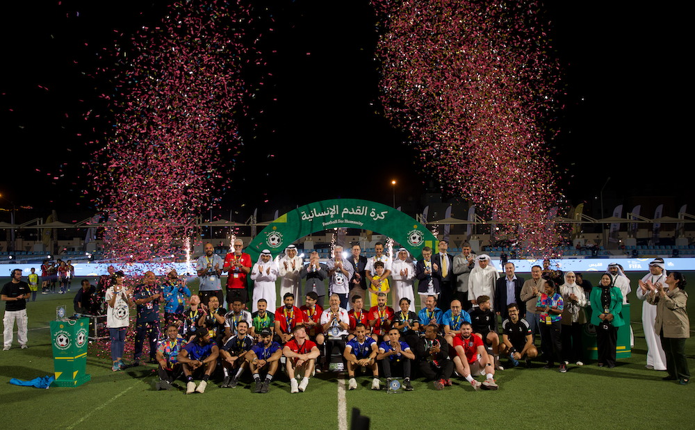 Football for Humanity Wraps up in Kuwait, an initiative set up to aid Palestinian children, concluded in Kuwait on Friday night. (Supplied)