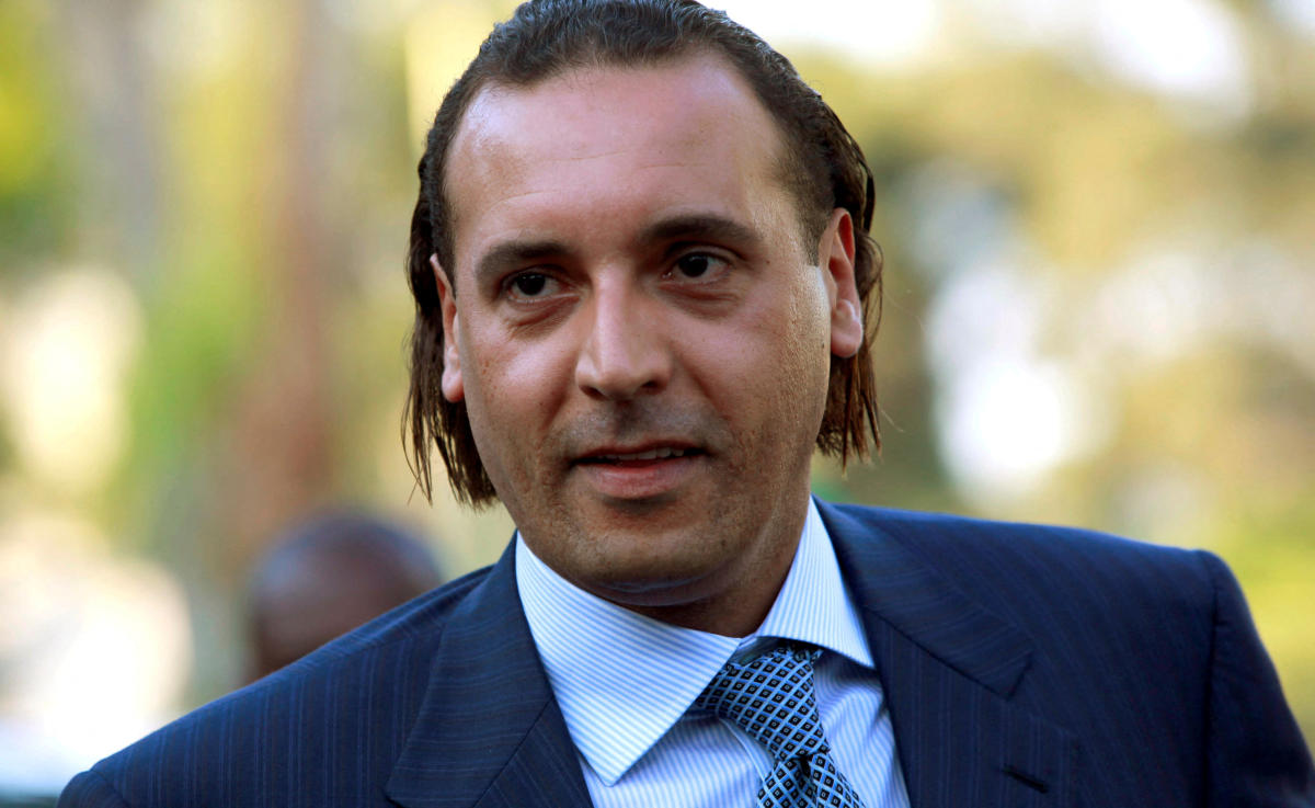 Hannibal Gaddafi, son of Libyan leader Muammar Gaddafi. (File/Reuters)