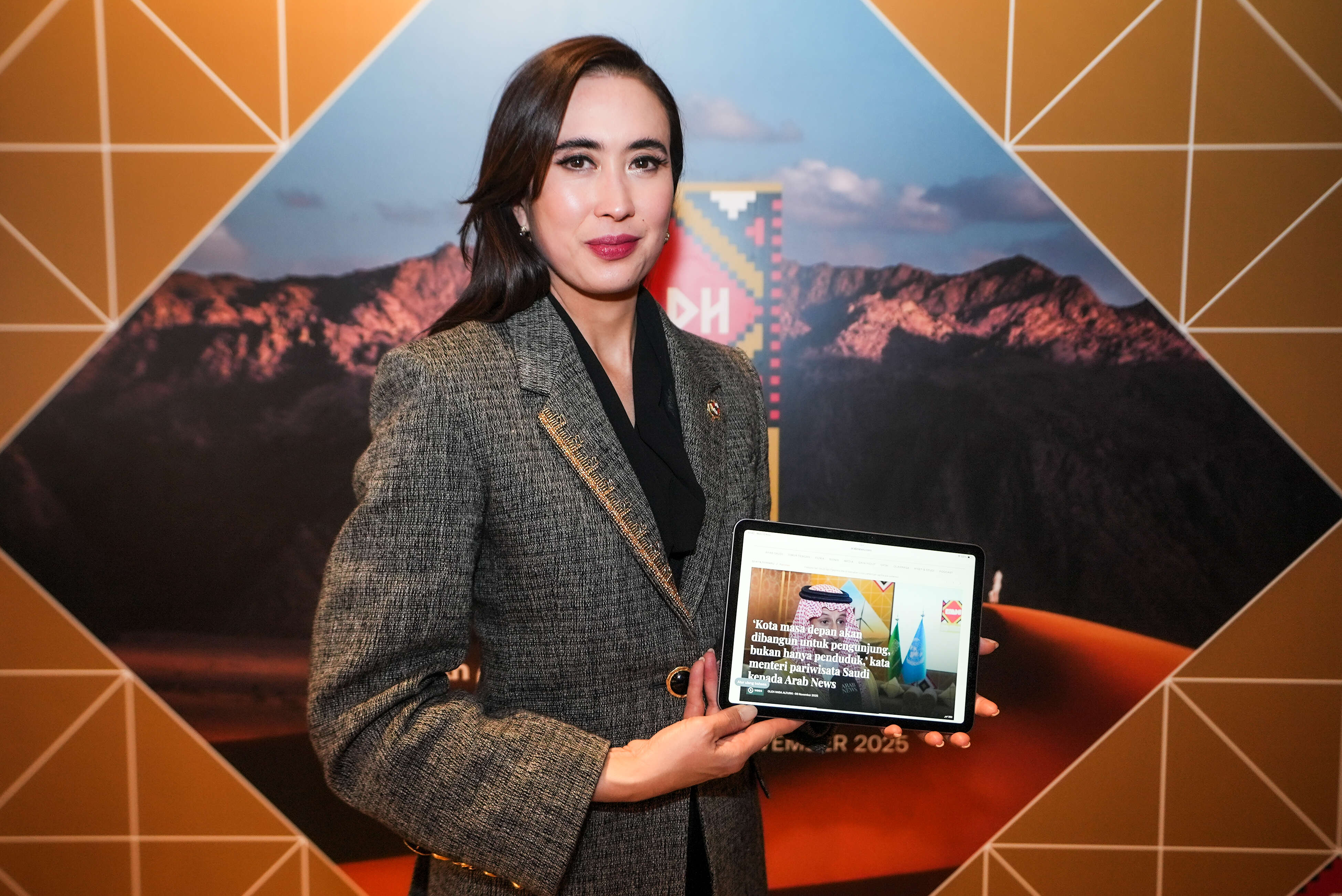 Indonesian Tourism Minister Widiyanti Putri Wardhana. AN