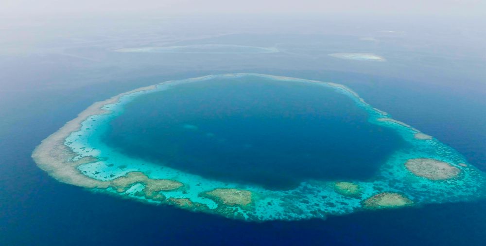 The blue holes are ecological systems and natural formations that are rich in biodiversity and marine life, including turtles, fish, marine mammals, and invertebrates. (Supplied/NCW)