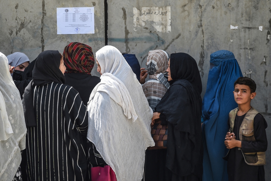 UN has warned of ‘gender apartheid’ in Afghanistan, while persecution of minorities is commonplace. (FILE/AFP)