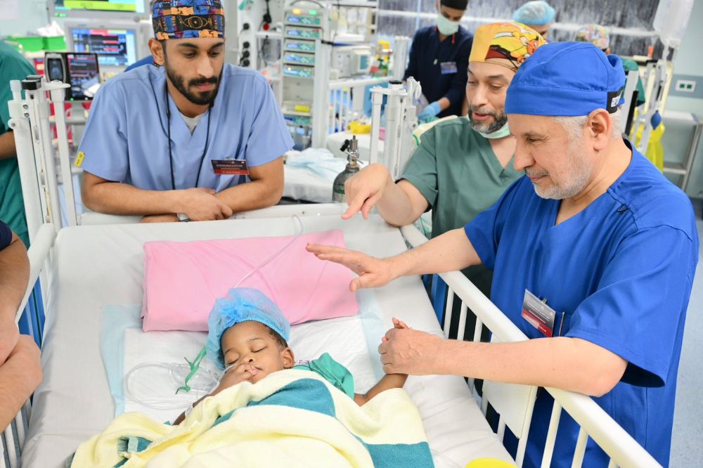 Saudi doctors separate Jamaican conjoined twins Azaria and Azura in complex operation