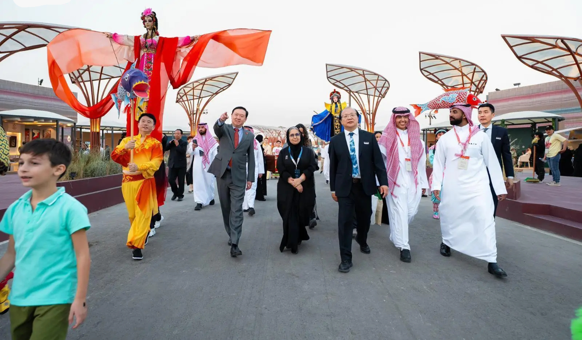 The Banan aims to highlight art and craft as a cultural value passed down through generations, giving artisans a platform to show off their work and showcase products. (SPA)