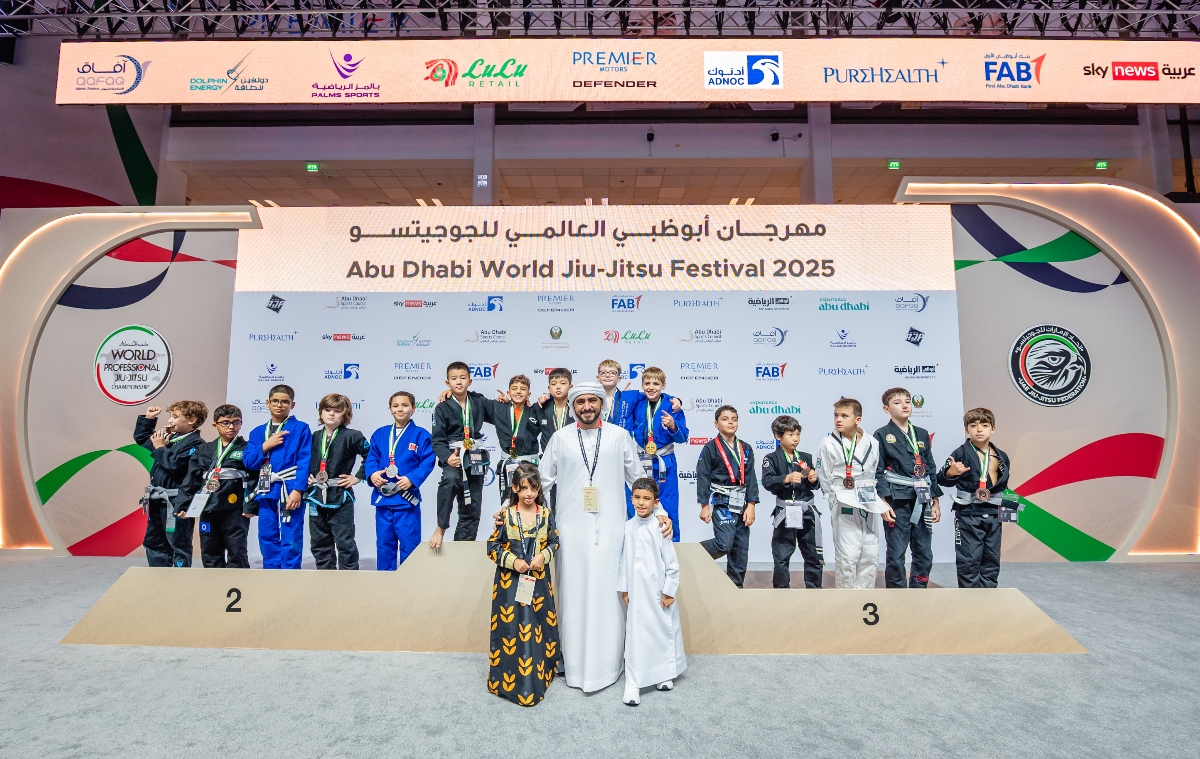 The Abu Dhabi Jiu-Jitsu Festival concluded on Saturday night at Mubadala Arena. (UAEJJF)