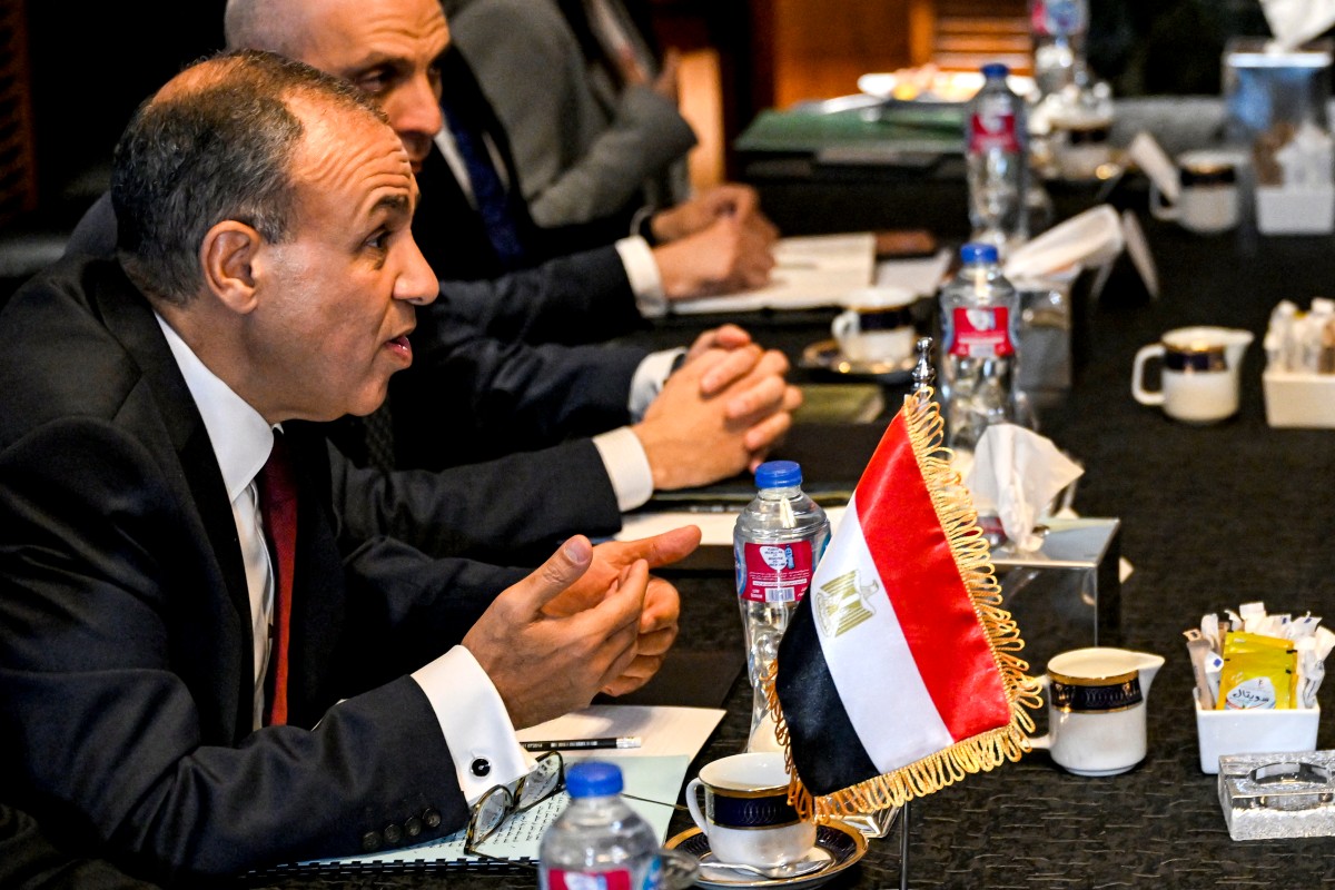 A file photo of Egypt’s Foreign Minister Badr Abdelatty. (AFP)