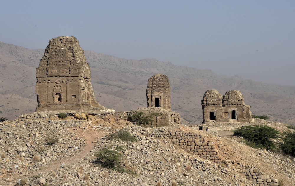 Above, ancient ruins in Dera Ismail Khan in Pakistan’s Khyber Pakhtunkhwa province on Oct. 28, 2021. (AFP file photo)
