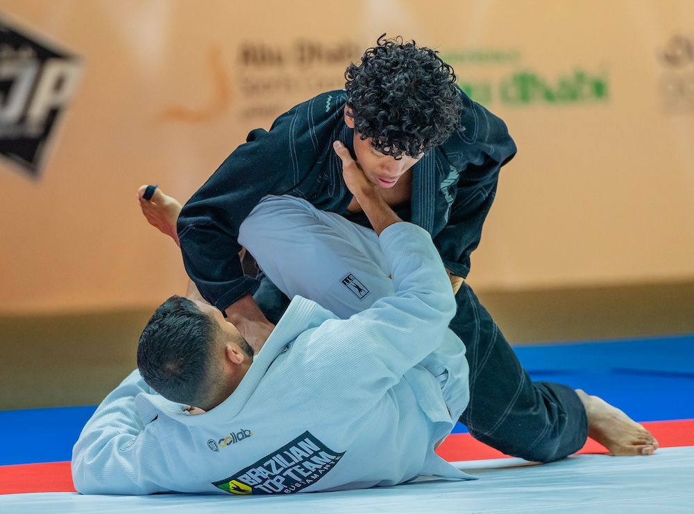Action from the second day of Abu Dhabi World Youth Jiu-Jitsu Championship. (UAEJJF)
