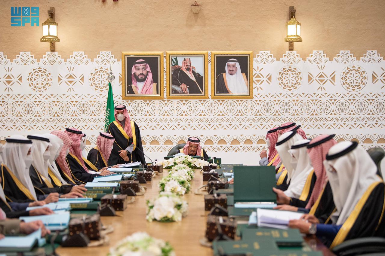 The Saudi Cabinet, chaired on Tuesday by King Salman, reviewed the Kingdom’s recent diplomatic engagements, domestic achievements and a wide slate of new cooperation agreements across security, technology and education. (SPA)