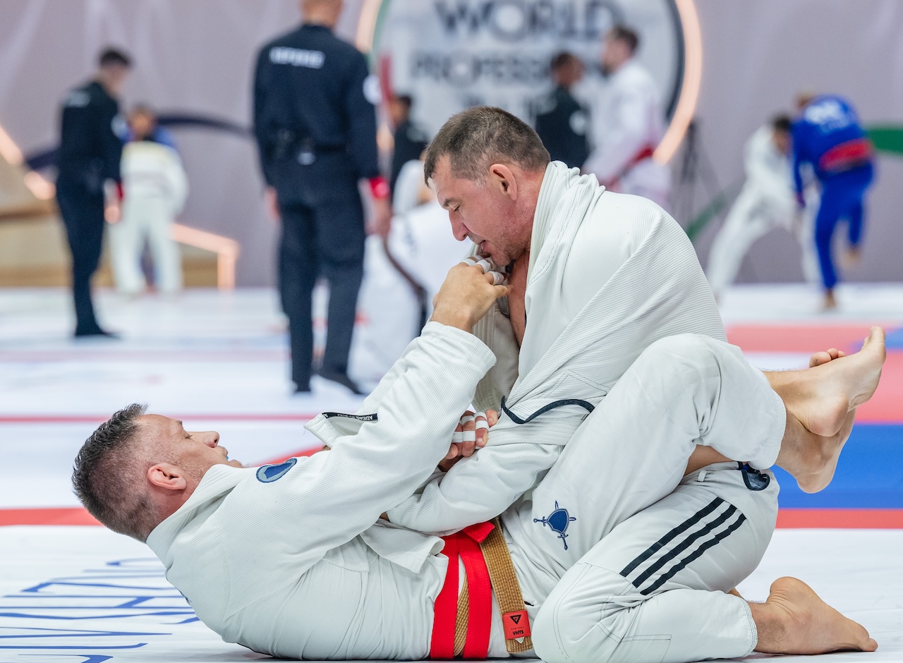 Abu Dhabi World Masters Jiu-Jitsu Championship kicked off at Mubadala Arena on Tuesday. (UAEJJF)