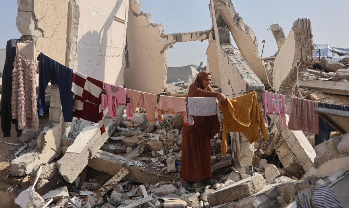 As of late September, Israel has damaged or destroyed around 83 percent of the buildings in Gaza. (AFP)