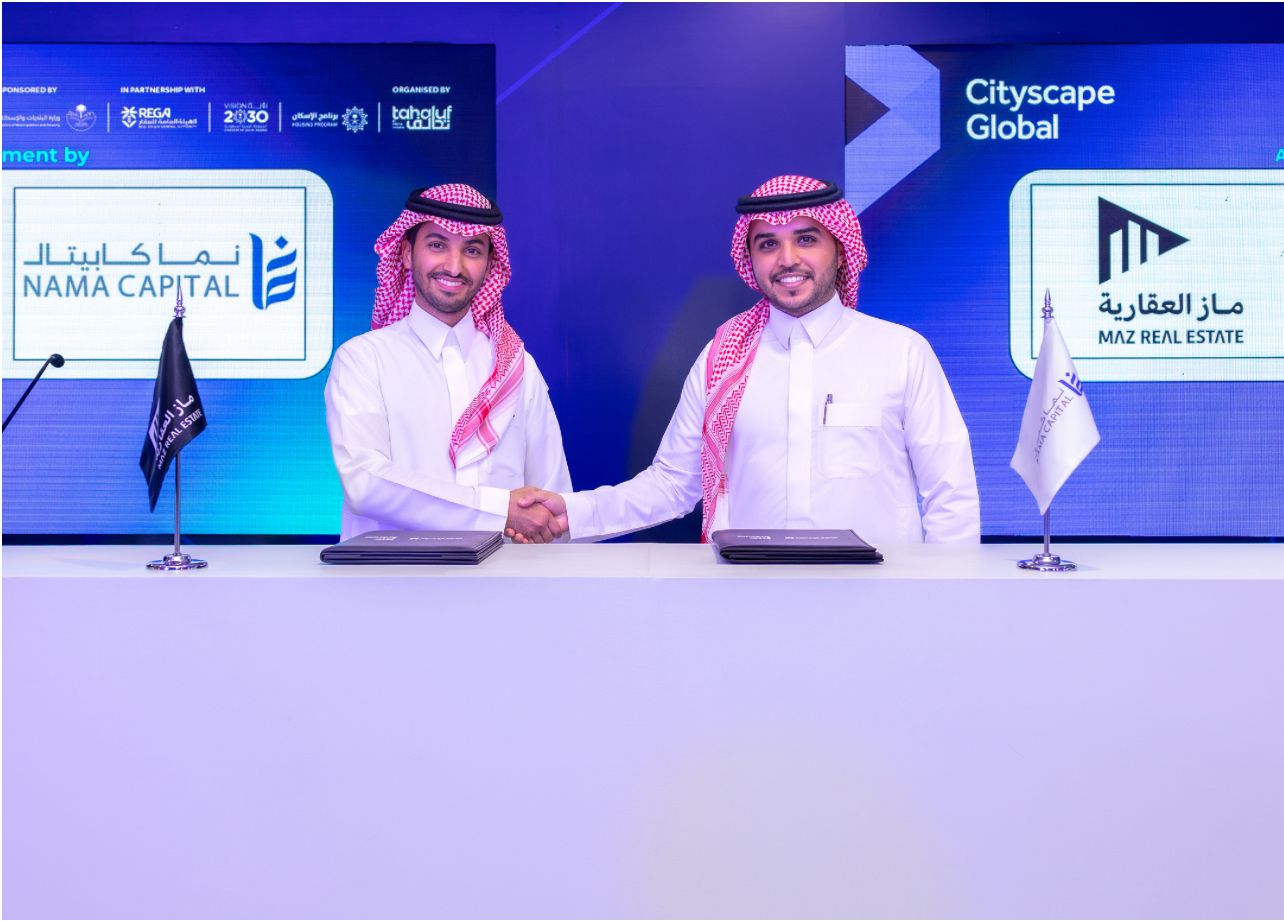 Maz Real Estate signs agreements exceeding SR1.24 billion with Nama Capital to launch specialized real estate funds