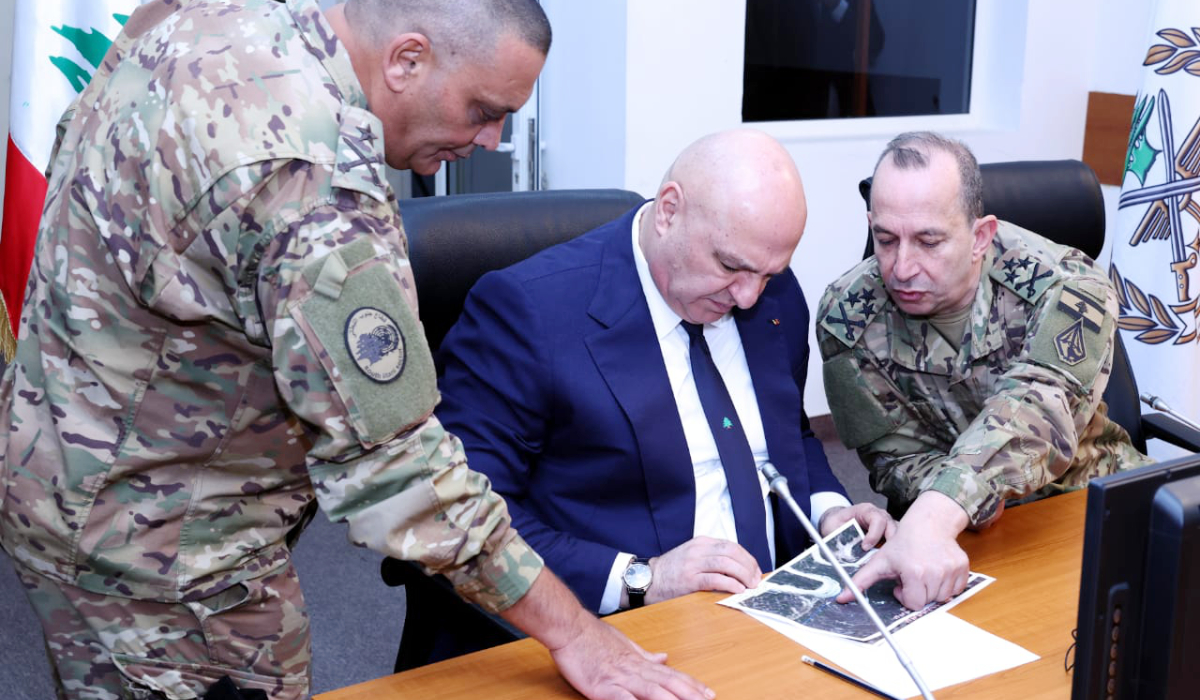 Lebanese president visits southern-based troops ahead of ‘very important’ Independence Day speech