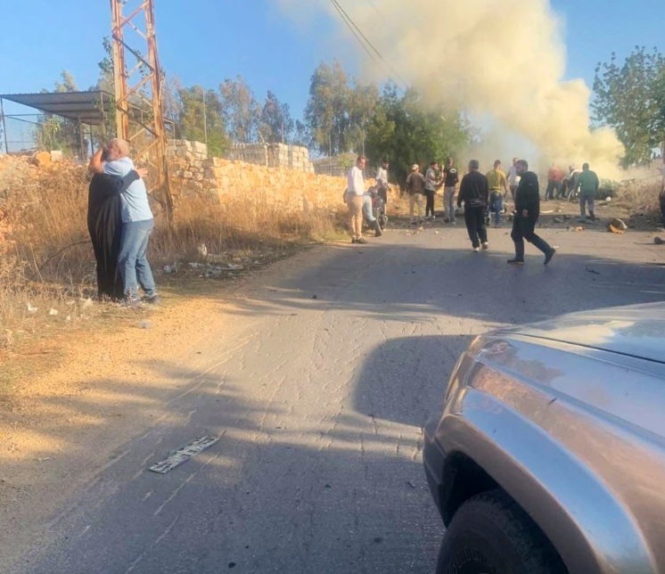 An Israeli strike on southern Lebanon killed one person on Saturday, the Lebanese health ministry said, in the latest attack on the area despite a nearly year-long ceasefire between Israel and militant group Hezbollah. (X/@CarmenJoukhadar)