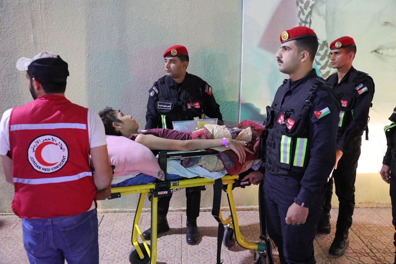 The children will receive treatment in Jordanian hospitals. (Petra)