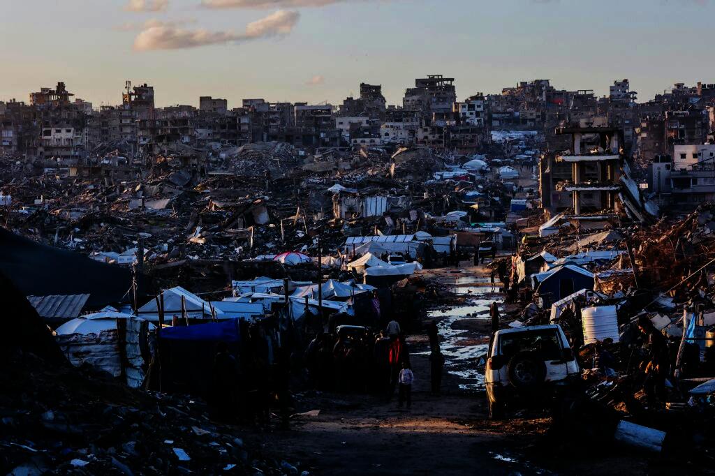 ‘Everything is soaked’: Winter rains in Gaza bring new misery for Palestinians