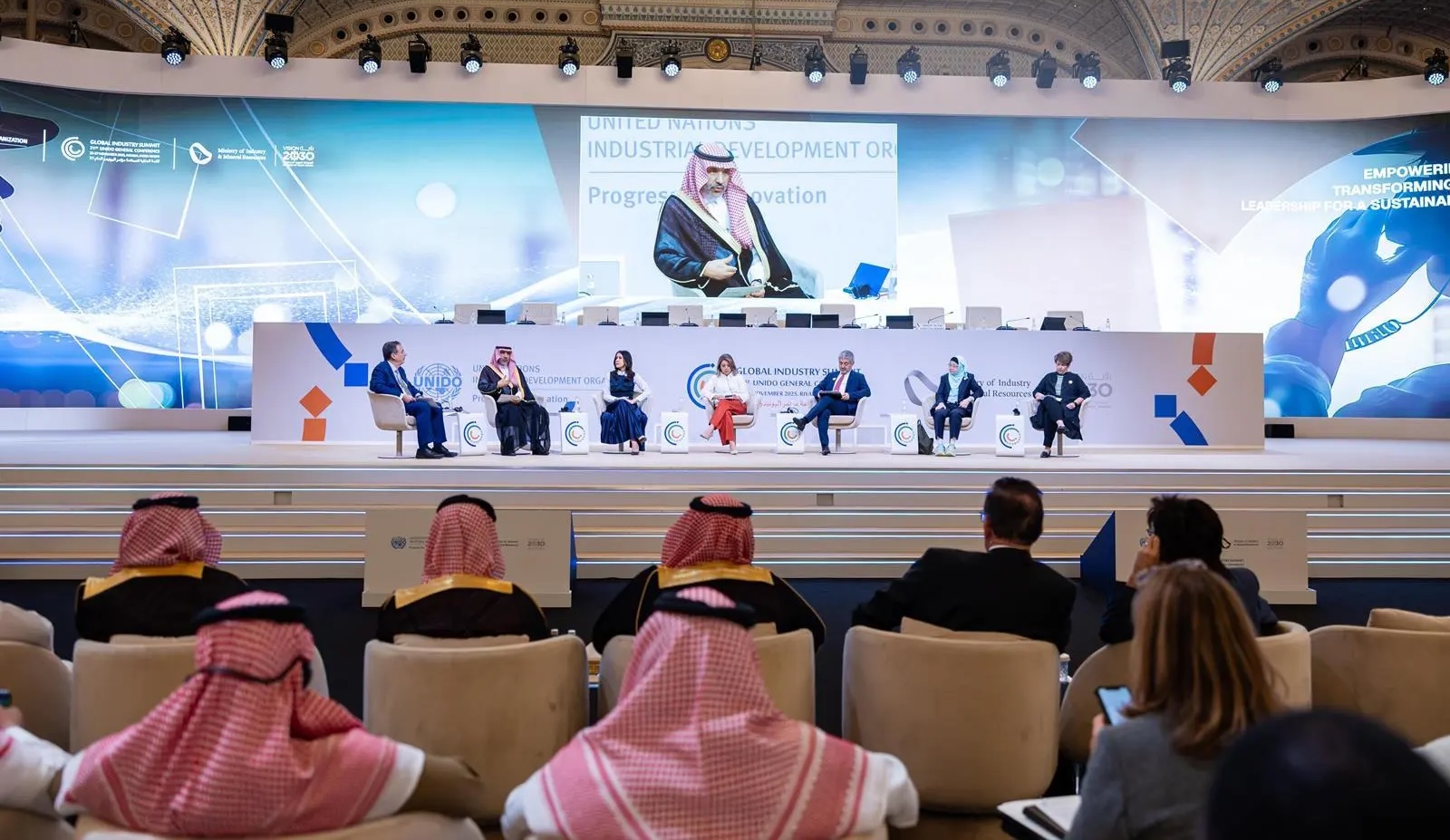 The 21st session of the General Conference of the UN Industrial Development Organization concluded its third day of work in Riyadh, focusing on women’s empowerment. SPA