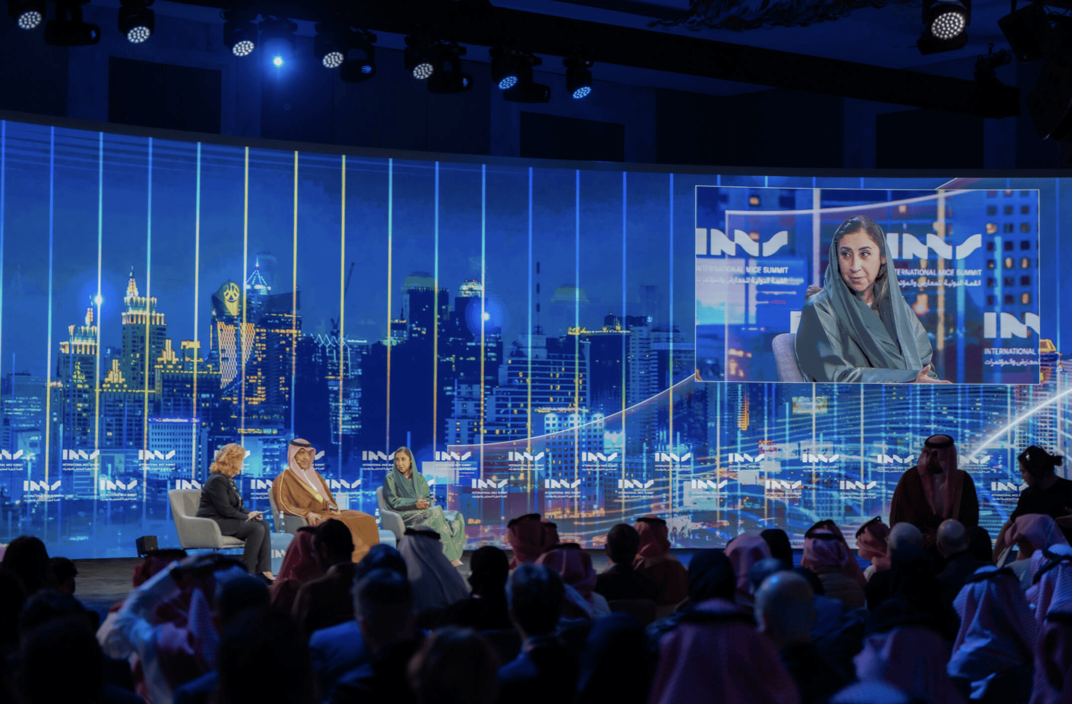 More than 3,000 global leaders attended the opening day of the annual International MICE Summit in Riyadh. AN