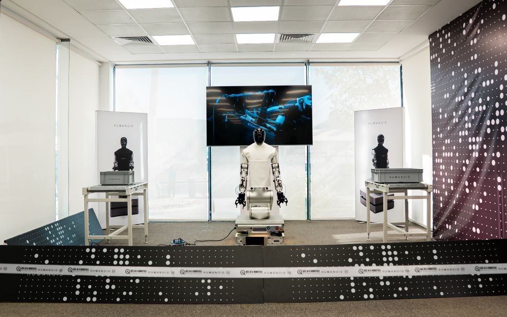 A showroom displaying cutting-edge humanoid robots has opened in Riyadh. (Supplied)