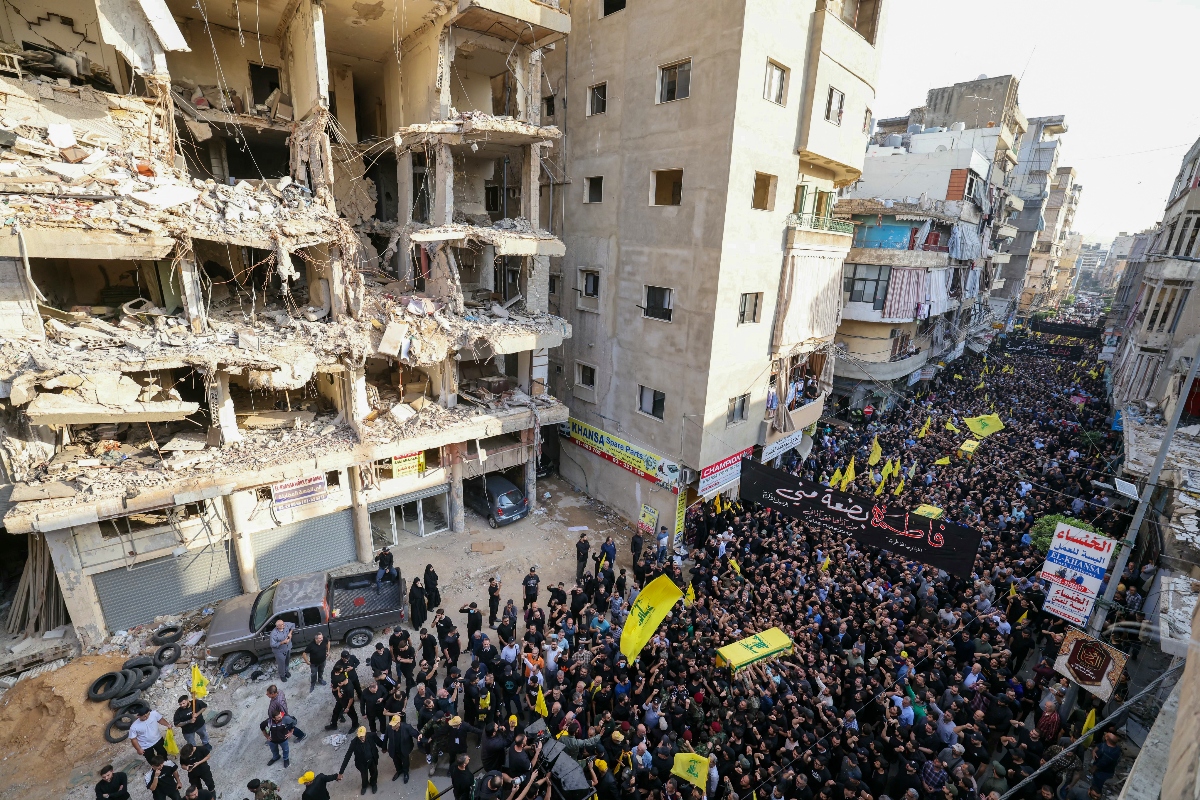 The strike represents the fifth Israeli operation targeting the southern suburbs since Nov. 27, 2024, and the second to occur without advance warning. (AFP filephoto)