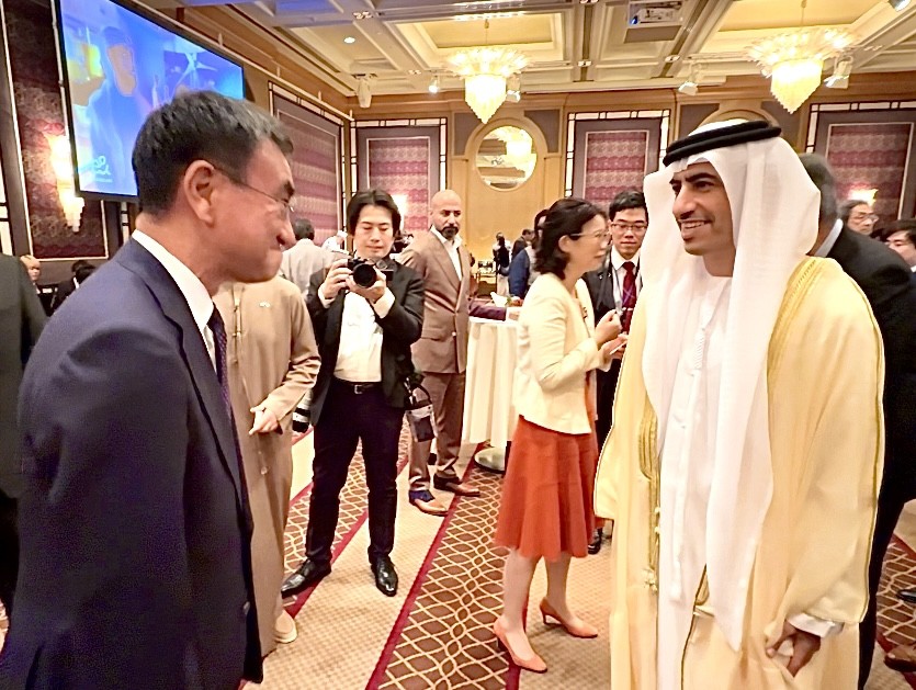 The UAE Ambassador Shihab Ahmed Mohamed Abdulrahim AlFaheem mentioned how the Osaka-Kansai Expo symbolized “the depth of our relationship with Japan and the world.” (ANJ)
